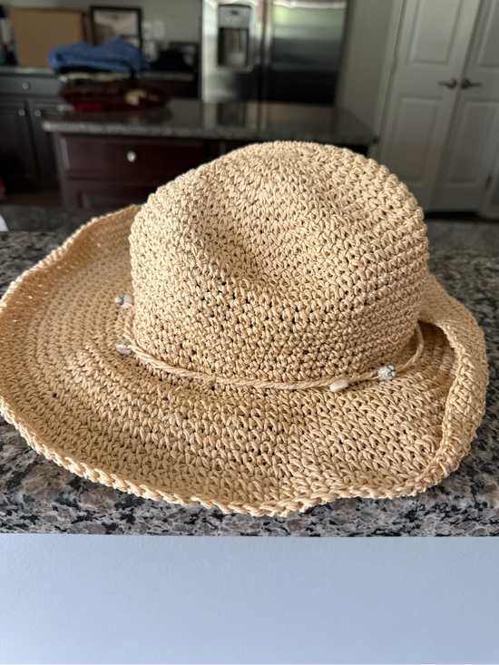 Eddie Bauer Woven Straw Sun Hat - Natural Beige